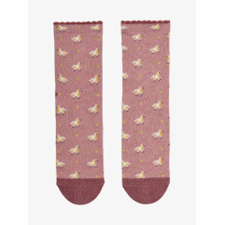 Chaussettes Mini LeMieux Fluffy Character par 2 Lemon Jaune