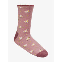 Chaussettes Mini LeMieux Fluffy Character par 2 Lemon Jaune