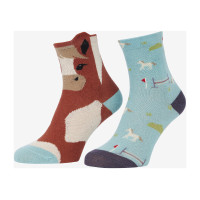 Chaussettes Mini LeMieux Fluffy Character par 2 Flash Chaussettes Mini LeMieux Fluffy Character par 2 Flash