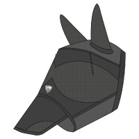 PRO SERIES Máscara antimoscas con protección UV - Visor Noir