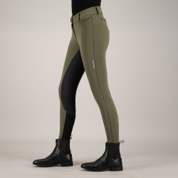 Pantalon d'équitation Euro-Star Arielle Hiver FullGrip Khaki Kaki Pantalon d'équitation Euro-Star Arielle Hiver FullGrip Khaki Kaki