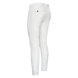 Pantalon d'équitation Euro-Star Camillo FullGrip homme Blanc
