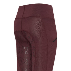 Legging d'équitation Easy Rider Dietse FullGrip enfant Prune Legging d'équitation Easy Rider Dietse FullGrip enfant Prune