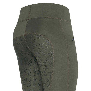 Legging d'équitation Easy Rider Dietse Winter FullGrip Armée Legging d'équitation Easy Rider Dietse Winter FullGrip Armée