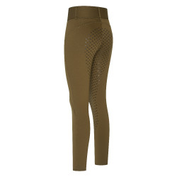 Legging d'équitation Easy Rider Don FullGrip Olive Vert
