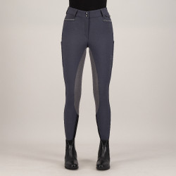 Pantalon d'équitation Euro-Star Arielle Snow FullGrip Magnet grey Gris