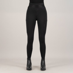 Legging d'équitation Euro-Star Ares FullGrip Noir Legging d'équitation Euro-Star Ares FullGrip Noir