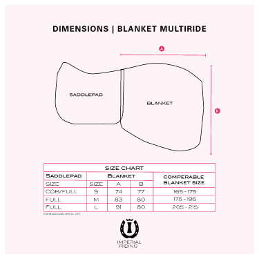 Zadeldek Imperial Riding Multiride DR