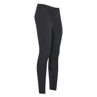 Pantalon d'équitation Easy Rider Queen Diamond Fond de peau Noir