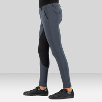 Pantalon d'équitation Euro-star Gabriel Grip Connect Full Gris magnet