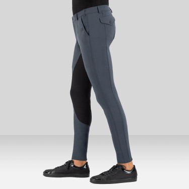 Pantalon d'équitation Euro-star Gabriel Grip Connect Full Gris magnet