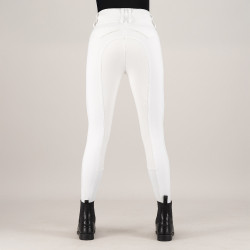 Pantalon d'équitation Euro-Star Aurelia Competition Grip Connect Full Blanc / rose gold Pantalon d'équitation Euro-Star Aurelia Competition Grip Connect Full Blanc / rose gold