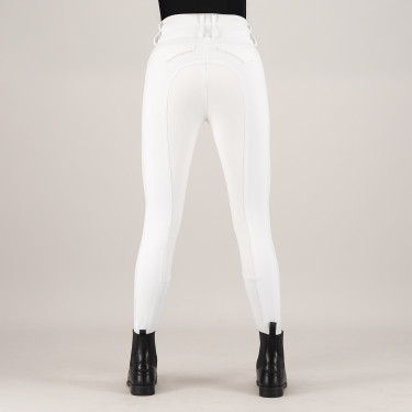 Pantalon d'équitation Euro-Star Aurelia Competition Grip Connect Full Blanc / rose gold Pantalon d'équitation Euro-Star Aurelia Competition Grip Connect Full Blanc / rose gold