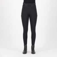 Legging d'équitation Euro-Star Impress FullGrip Noir