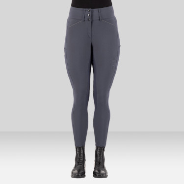 Pantalon d'équitation Euro-Star Aurelia Grip Connect Full Magnet Gris