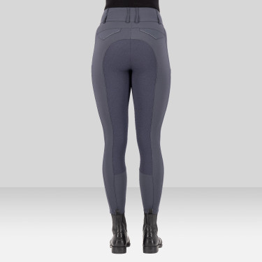 Pantalon d'équitation Euro-Star Aurelia Grip Connect Full Magnet Gris