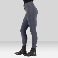 Pantalon d'équitation Euro-Star Aurelia Grip Connect Full Magnet Gris