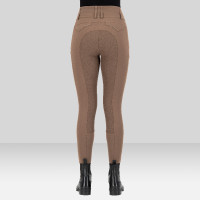 Pantalon d'équitation Euro-Star Aurelia Grip Connect Full Caramel Marron