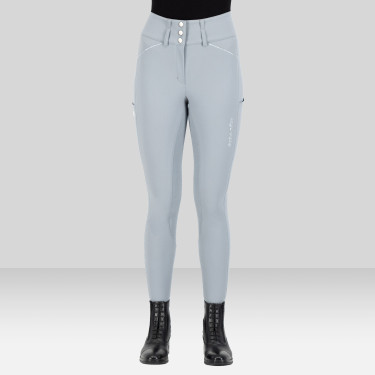 Euro-Star Aurelia Grip Connect Full rijbroek Wolk Wit