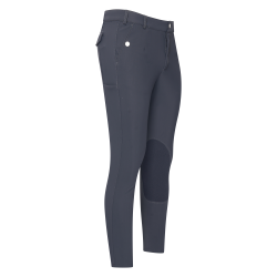 Pantalon d'équitation Euro-star Gabriel Grip Connect Knee Gris magnet