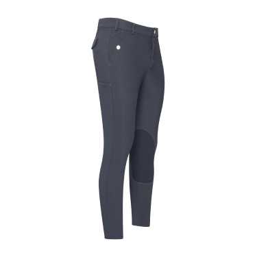 Pantalon d'équitation Euro-star Gabriel Grip Connect Knee Gris magnet