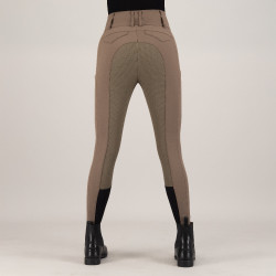 Pantalon d'équitation Euro-star Aurelia Diamond FullGrip Pépites de chocolat Marron Pantalon d'équitation Euro-star Aurelia Diamond FullGrip Pépites de chocolat Marron