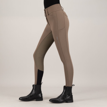 Pantalon d'équitation Euro-star Aurelia Diamond FullGrip Pépites de chocolat Marron Pantalon d'équitation Euro-star Aurelia Diamond FullGrip Pépites de chocolat Marron