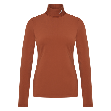 Pull à col roulé Euro-Star Sofia Cinna foncé Orange