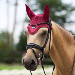Bonnet anti-mouches Euro-Star Cato Amarena Rouge