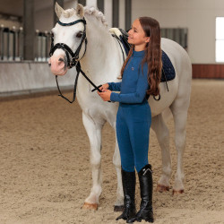 Paardrijlegging Imperial Riding Tessy FullGrip KIDS Saffier Blauw