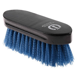 Imperial Riding Dandy brosse nylon dure avec dos bois verni Saphir Bleu
