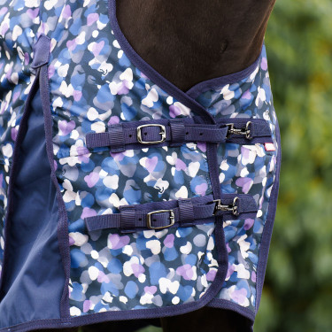 Couverture de paddock Imperial Riding Pandora 200gr Lovefetti dark Motifs