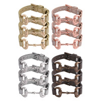 Armband grote bitten HV Polo Kate set van 12 stuks Multi sprankelend