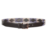 HV Polo Chaya damesriem Marron / marine