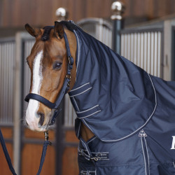 Couvre-cou pour couverture de paddock HV Polo Essential 0gr Marine Bleu marine