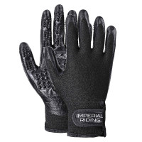Gant de pansage Imperial Riding Deep Clean Noir Gant de pansage Imperial Riding Deep Clean Noir