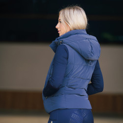 Imperial Riding Beau dames bodywarmer Marine Marineblauw Imperial Riding Beau dames bodywarmer Marine Marineblauw