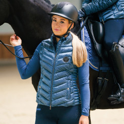 Bodywarmer Imperial Riding Janie dames Saffier Blauw Bodywarmer Imperial Riding Janie dames Saffier Blauw