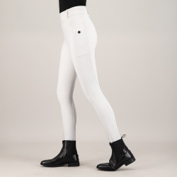 Legging d'équitation de compétition Imperial Riding Tamara Blanc