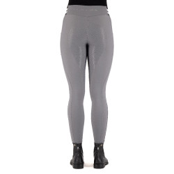 Legging d'équitation HV Polo Estrella FullGrip femme Gris zinc