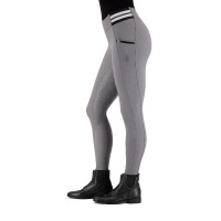 Legging d'équitation HV Polo Estrella FullGrip femme Gris zinc Legging d'équitation HV Polo Estrella FullGrip femme Gris zinc