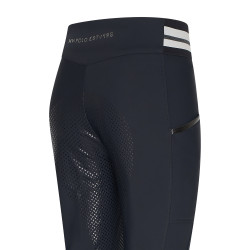 Legging d'équitation HV Polo Estrella FullGrip femme Noir