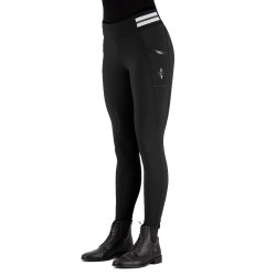 Legging d'équitation HV Polo Estrella FullGrip femme Noir