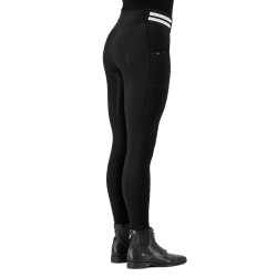 Legging d'équitation HV Polo Estrella FullGrip femme Noir