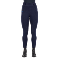 Legging d'équitation Imperial Riding Comfi Sparks hiver FullGrip femme Saphir