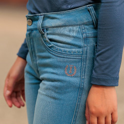 Legging d'équitation Imperial Riding Detty kids Bleu denim