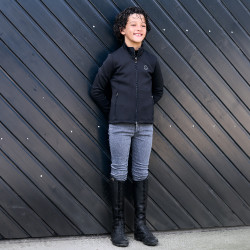 Imperial Riding Donny rijlegging kind Donkergrijs denim