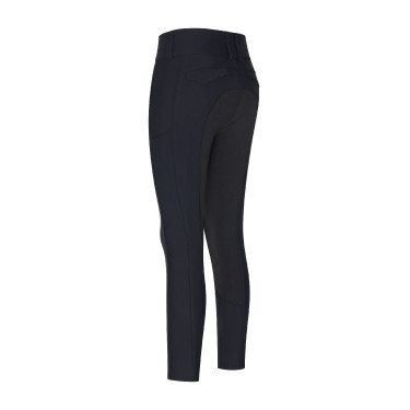 Pantalon d'équitation Euro-Star Aurelia Therma Connect Full Grip femme Noir