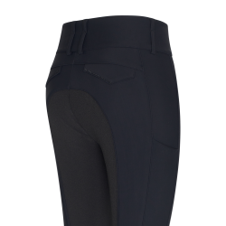 Pantalon d'équitation Euro-Star Aurelia Therma Connect Full Grip femme Noir Pantalon d'équitation Euro-Star Aurelia Therma Connect Full Grip femme Noir