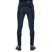 Pantalon d'équitation Euro-Star Camillo Denim FullGrip Marine Bleu marine Pantalon d'équitation Euro-Star Camillo Denim FullGrip Marine Bleu marine